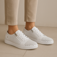 Load image into Gallery viewer, CABELLO EG17 White - Women sneakers - Collective Shoes