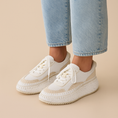 Load image into Gallery viewer, DJANGO & JULIETTE COPEN OFF WHITE MULTI - Women Sneakers - Collective Shoes