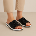 Load image into Gallery viewer, Le sansa Salsa Black - Women Flats - Collective Shoes
