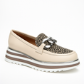 Load image into Gallery viewer, ALFIE & EVIE HITCH CREAM COMBO - Women Loafers - Collective Shoes