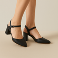 Load image into Gallery viewer, DJANGO & JULIETTE KARENT BLACK - Women Sandals - Collective Shoes