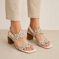 Load image into Gallery viewer, DJANGO & JULIETTE JULLY WHITE - Women Sandals - Collective Shoes