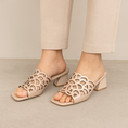 Load image into Gallery viewer, DJANGO & JULIETTE ILESAT CAFE PATENT - Women Heels - Collective Shoes