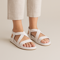 Load image into Gallery viewer, DJANGO & JULIETTE GOLISH VANILLA - Women Sandals - Collective Shoes