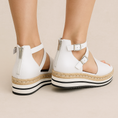 Load image into Gallery viewer, DJANGO & JULIETTE ALEXYS WHITE - Women Sandals - Collective Shoes
