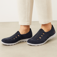 Load image into Gallery viewer, CC RESORTS CHRISTINE NAVY - Women Casuals - Collective Shoes