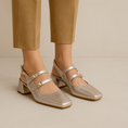 Load image into Gallery viewer, BRESLEY SPITFIRE GOLD - Women Sandals - Collective Shoes