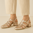 Load image into Gallery viewer, BRESLEY APOLLO ROSE GOLD - Women Sandals - Collective Shoes