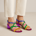 Load image into Gallery viewer, DJANGO & JULIETTE SANCHIAS BRIGHT MULTI - Women Sandals - Collective Shoes