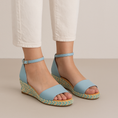 Load image into Gallery viewer, DJANGO & JULIETTE SKIPSY DENIM MULTI - Women Sandals - Collective Shoes