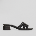 Load image into Gallery viewer, DJANGO & JULIETTE TIMUR BLACK - Women Mules - Collective Shoes