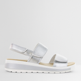 Load image into Gallery viewer, ZIERA GARLIN SILVER - Women Sandals - Collective Shoes