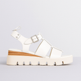 Load image into Gallery viewer, DJANGO & JULIETTE RELIE IVORY PAT - Women Sandals - Collective Shoes