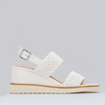 Load image into Gallery viewer, BRESLEY SAXON BONE WHITE - Women Sandals - Collective Shoes