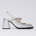 Load image into Gallery viewer, TAMARA LONDON BAYLOR SILVER - Women Heels - Collective Shoes