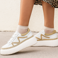 Load image into Gallery viewer, MINX DRAX WHITE NUDE - Women Sneakers - Collective Shoes