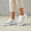 Load image into Gallery viewer, ZIERA FRIELLA WHITE - Women Sneakers - Collective Shoes