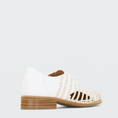 Load image into Gallery viewer, BRESLEY ARCO WHITE BONE - Women Oxford / Brogue Shoes - Collective Shoes