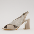 Load image into Gallery viewer, DJANGO & JULIETTE KONDUCT LT PEWTER SHIMMER - Women Sandals - Collective Shoes