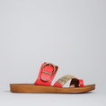 Load image into Gallery viewer, LOS CABOS BRIA RED - Women Flats - Collective Shoes