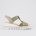 Load image into Gallery viewer, RIEKER 67498-52 GREEN - Women Sandals - Collective Shoes