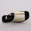 Load image into Gallery viewer, BRESLEY SNOB GOLD - Women Sandals - Collective Shoes