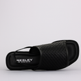 Load image into Gallery viewer, BRESLEY SNOB BLACK WEAVE - Women Sandals - Collective Shoes