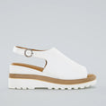Load image into Gallery viewer, LE SANSA THUNDER WHITE - Women Sandals - Collective Shoes