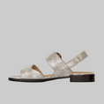 Load image into Gallery viewer, BRESLEY SMITTEN SILVER MOTTLE - Women Sandals - Collective Shoes