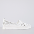 Load image into Gallery viewer, CABELLO CLEAR WHITE - Women Slip On - Collective Shoes