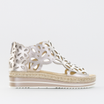 Load image into Gallery viewer, DJANGO & JULIETTE ADELY PLATINO - Women Sandals - Collective Shoes