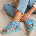 Load image into Gallery viewer, DJANGO & JULIETTE ADELY NEW BLUE - Women Sandals - Collective Shoes