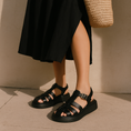 Load image into Gallery viewer, CABELLO ZIA BLACK - Women Sandals - Collective Shoes