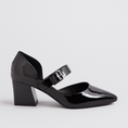 Load image into Gallery viewer, DJANGO & JULIETTE MILLING BLACK PATENT - Women Sandals - Collective Shoes