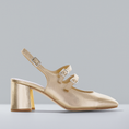 Load image into Gallery viewer, BRESLEY DARICK GOLD - Women Sandals - Collective Shoes