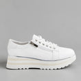 Load image into Gallery viewer, DJANGO & JULIETTE EAMMES WHITE - Women Sneakers - Collective Shoes