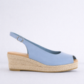 Load image into Gallery viewer, DJANGO & JULIETTE SANIARLY DENIM NATURAL - Women Sandals - Collective Shoes
