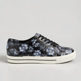 Load image into Gallery viewer, ZIERA ASHLEEN BLACK WHITE FLOWER - Women sneakers - Collective Shoes