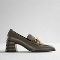 Load image into Gallery viewer, MILA RAINE CLICHE OLIVE - Women Heels - Collective Shoes