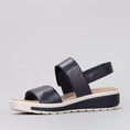 Load image into Gallery viewer, NAKED ARCHES HANZA NAVY - Women Sandals - Collective Shoes