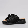 Load image into Gallery viewer, LE SANSA EUDORE BLACK - Women Slides - Collective Shoes