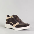 Load image into Gallery viewer, ZIERA PELLS CHOC CAMEL - Women Sneakers - Collective Shoes