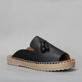 Load image into Gallery viewer, LE SANSA DOLPHIN BLACK - Women Slip On - Collective Shoes