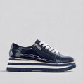 Load image into Gallery viewer, DJANGO & JULIETTE EAMMES NAVY - Women Sneakers - Collective Shoes