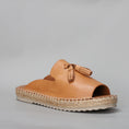 Load image into Gallery viewer, LE SANSA DOLPHIN TAN - Women - Collective Shoes