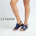 Load image into Gallery viewer, LE SANSA THUNDER NAVY - Women Sandals - Collective Shoes