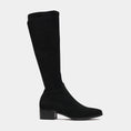 Load image into Gallery viewer, DJANGO & JULIETTE TIMOTHIE BLACK MICROSUEDE