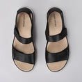 Load image into Gallery viewer, NAKED ARCHES HAPPY BLACK - Women Sandals - Collective Shoes