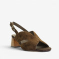 Load image into Gallery viewer, BRESLEY AKESH CHOCOLATE SUEDE