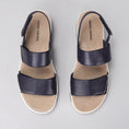 Load image into Gallery viewer, NAKED ARCHES HANZA NAVY - Women Sandals - Collective Shoes